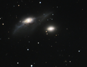 NGC 4435 + NGC 4438 (2009/04)